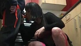 crossdresser enjoys ass to mouth 😏