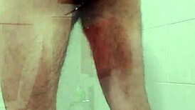 shower scene with amateurs