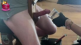 Ever tried a femdom milking table for ruined orgasm chaos?