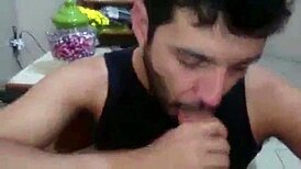 Marcos Goiano SUCKS that MONSTER COCK!