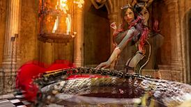 in the betrayed anime gameplay, the whore rides big cock cowgirl style until cum on tits