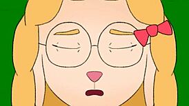 Why does bookworm Tomni have big tits in library?