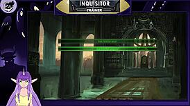 Inquisitor Trainer Bent Over in Doggy Style with Monster Cock!