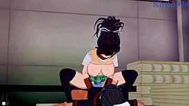 asuka and homura in raw intense futanari sex hentai