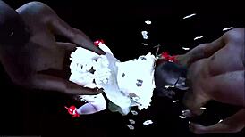 i can’t believe two bbc guys drilled my bigboobs chick in 3d animation 244