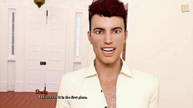 What happens in Being a Dik's chick route with big ass and tits?