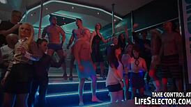 Swing party turns into wild group banging