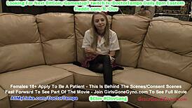 Clov - Ava Siren’s 1st Gyno Exam with Doctor Tampa