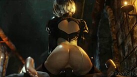 Tifa and friends in overwatch satisfaction