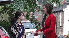 i'm a brit in stockings, fingering and sucking big cocks in group 😍