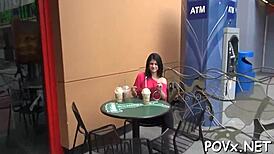 Wah aku suka banget main POV dengan gadis mini legal 18+ yang ganas!