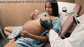 dayanara needs help, uh, milking her pregnant boobs