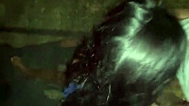 Friends stop car for street sex without condoms