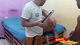 Behind the scenes at Estúdio Damas e Vagabundos with Leo Ogro and team.