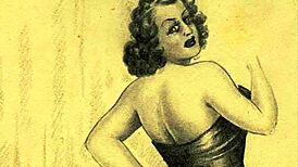 Vintage erotic drawings from antique comics and anime!