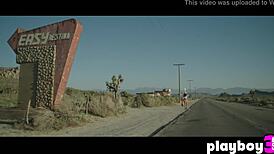 alexandra tyler poses and exposes her big tits outdoor