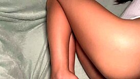 stepsister was lying there without panties and i put my dick in her ass 😈