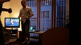 Gay Foot Kickboxing Action With Intense Emotions