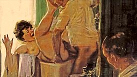 Vintage antique illustration