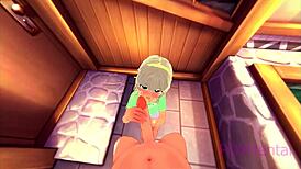 Trap Elf Maid Offers More Than Just Cleaning Help