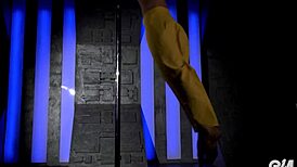 Sexy Gay Strip Tease with Hot Young 18+ Guy Dancing on Pole