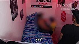 Young Peruvian Neighbor Escapes For Hardcore Creampie Quickie