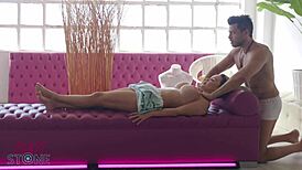 Colombian Super Big Ass Hottie Gets Massage And Relaxation