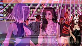 Ms Denvers Dances at 40 in the Nightclub