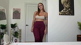 Blonde Stepsis Reveals Big Tits