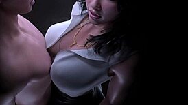 Ever seen a perfect ass Asian milf give an ass job to a young cock?