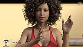 Watch Gina Touch Her Pussy Through Yoga Pants!