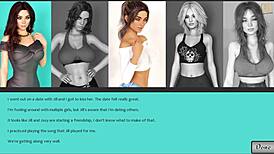 What happens in Being a Dik's chick route with big ass and tits?