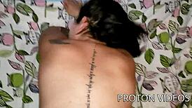 Hot Wife Bends Over For Cumshot On Ass