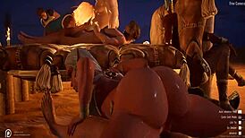 wildlife orgy in 3d hentai group