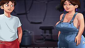 SummertimeSaga Features Big Cucumber Sliding Inside E2 14