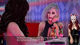 Ms Denvers Dances at 40 in the Nightclub