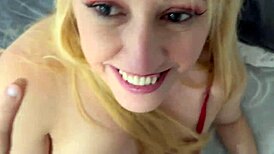 Cheating Wife Sucks Cock While Calling Husband, Her Juicy Shaved Pussy Wet for Amateur Fucking. Her Big Tits Bounce with Every Thrust.