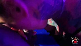 mouth fucking my bestie with big black cock feels so intense