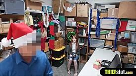 Redhead Irish teen with ivory skin gets bent over for rough doggystyle