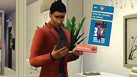 Simxstory pettää miestään kuin ei olis mitään