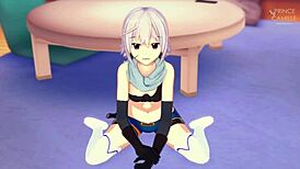 Chris Wants Sex With Her Small Tits! - Konosuba