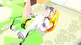 Uncensored Anime: Shy Sister's First Creampie in ASMR