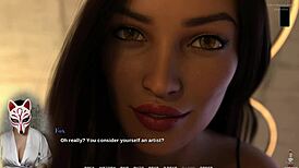 race of life - three busty milfs in sexy stockings spark curiosity