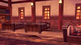 i feel peaceful watching the sunset with collei in genshin impact