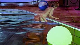 honoka licks the other girl's pussy