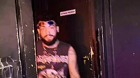 Brazilian Twink Bent Over for Big Cock Doggy Fucking