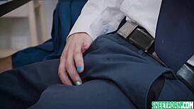 Teen Student Mia Kay In Library Libido