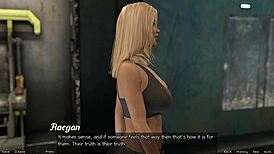 Reagan's Big Tits Lead To Creampie In Space