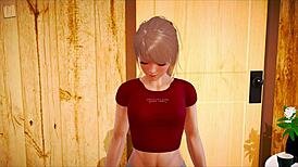 family gets erotic with big asses