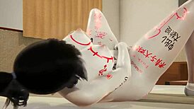 Intense Creampie Fills Horny Hentai Baby Deeply